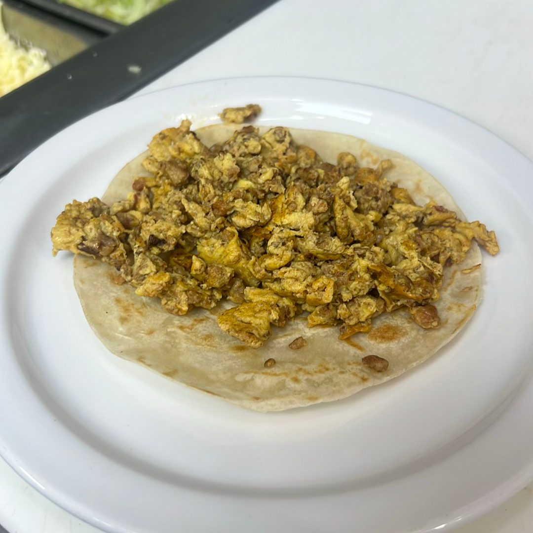 Chorizo & Egg.