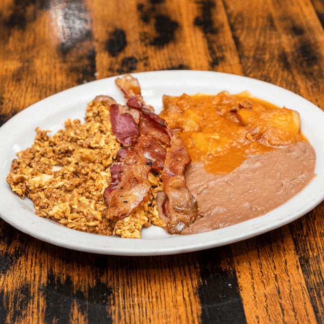 Huevos Con Chorizo.